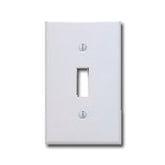 Leviton 88001 Plastic Wallplate - 1 Gang